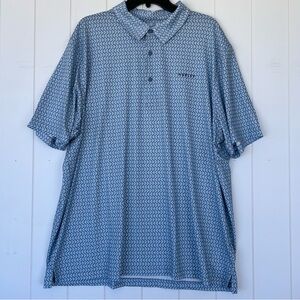 Hurley‎ Brand Men’s Graphic Polo Pullover Stretch Size XXL
